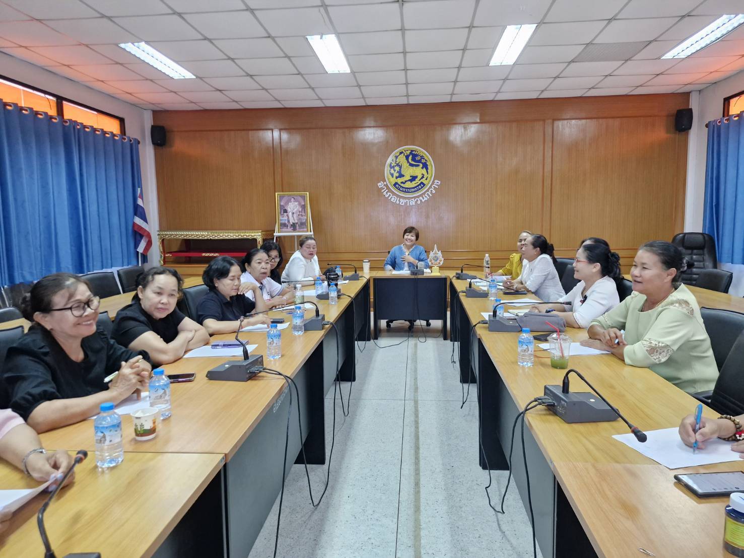 🫎พช.เขาสวนกวาง  : ประชุมคณะกรรมการพัฒนาสตรีอำเภอเขาสวนกวาง (กพสอ.) ครั้งที่ 1