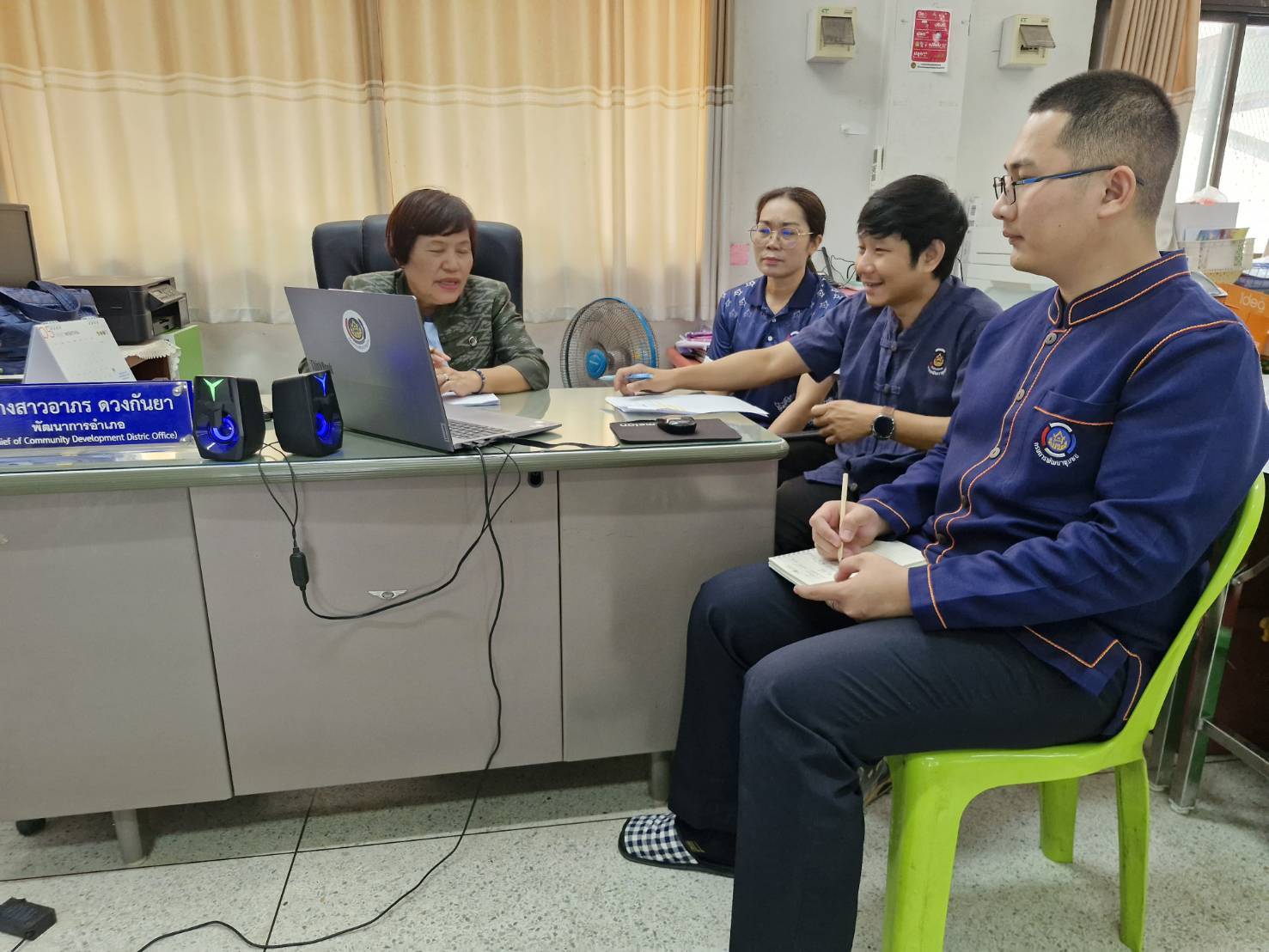 🫎พช.เขาสวนกวาง : ร่วมประชุมกรมการพัฒนาชุมชน ครั้งที่ 3/2569 ผ่านระบบวีดีทัศน์ทางไกล (Video Conference)