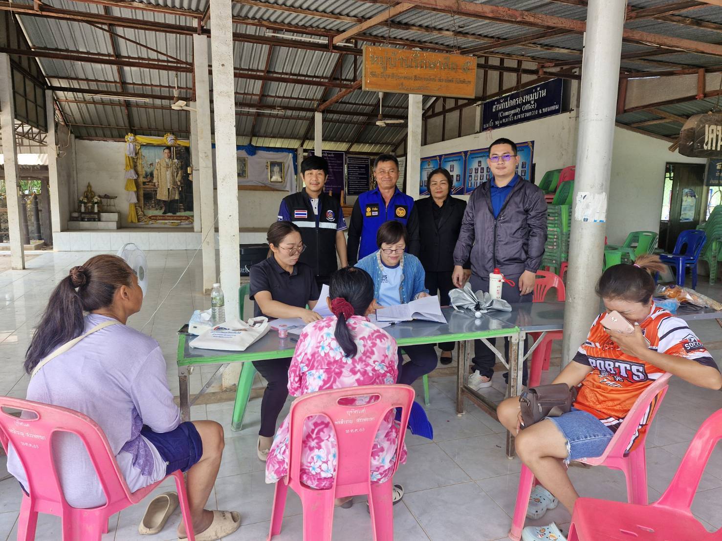 🫎พช.เขาสวนกวาง : ลงพื้นที่ติดตามการดำเนินงานกองทุนแก้ไขปัญหาความยากจน (กข.คจ.) บ้านนางิ้ว ม.1 ต.นางิ้ว