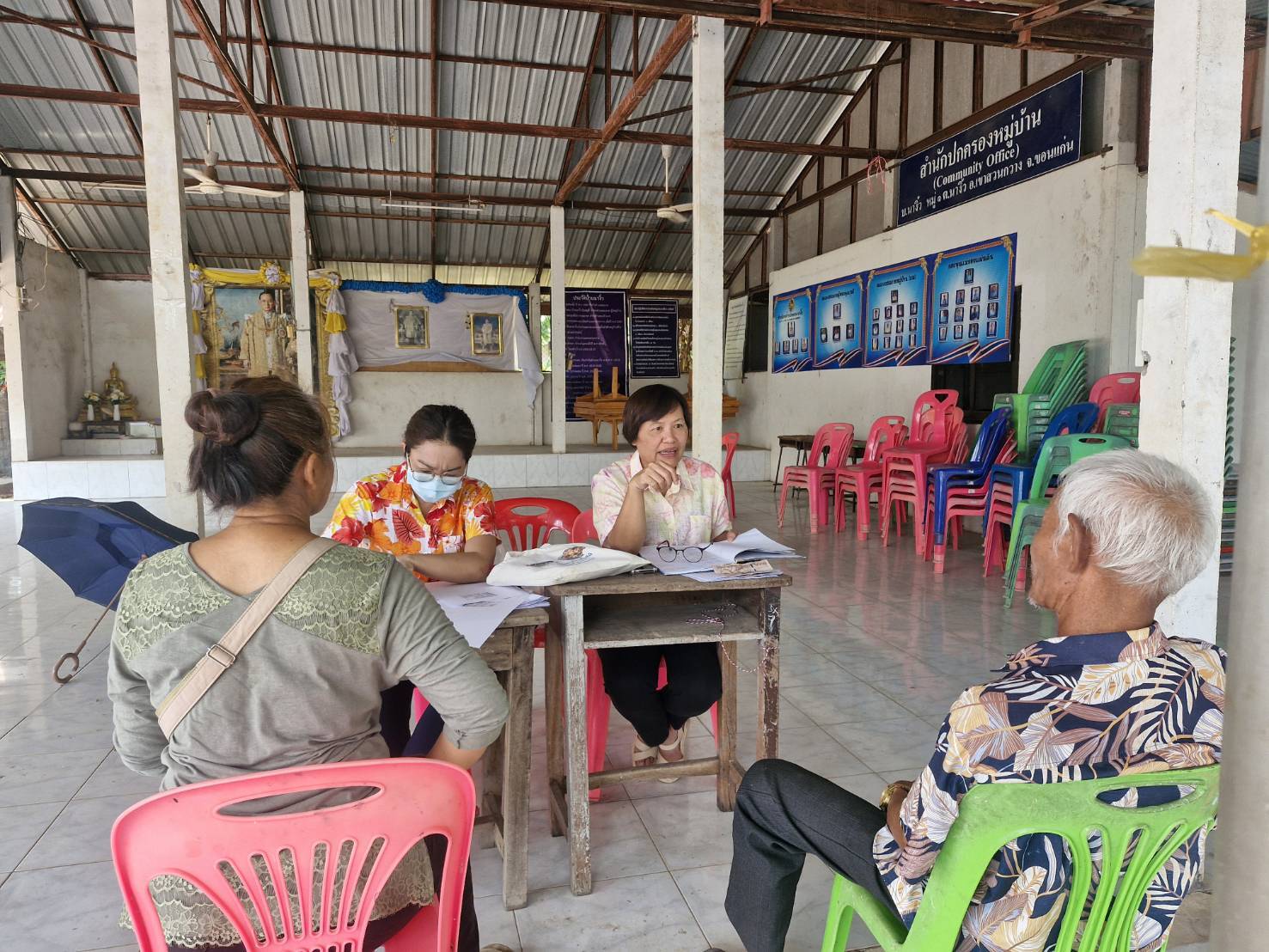 🫎พช.เขาสวนกวาง : ลงพื้นที่ติดตามการดำเนินงานกองทุนแก้ไขปัญหาความยากจน (กข.คจ.) บ้านนางิ้ว ม.1 ต.นางิ้ว (ครั้งที่ 3 )