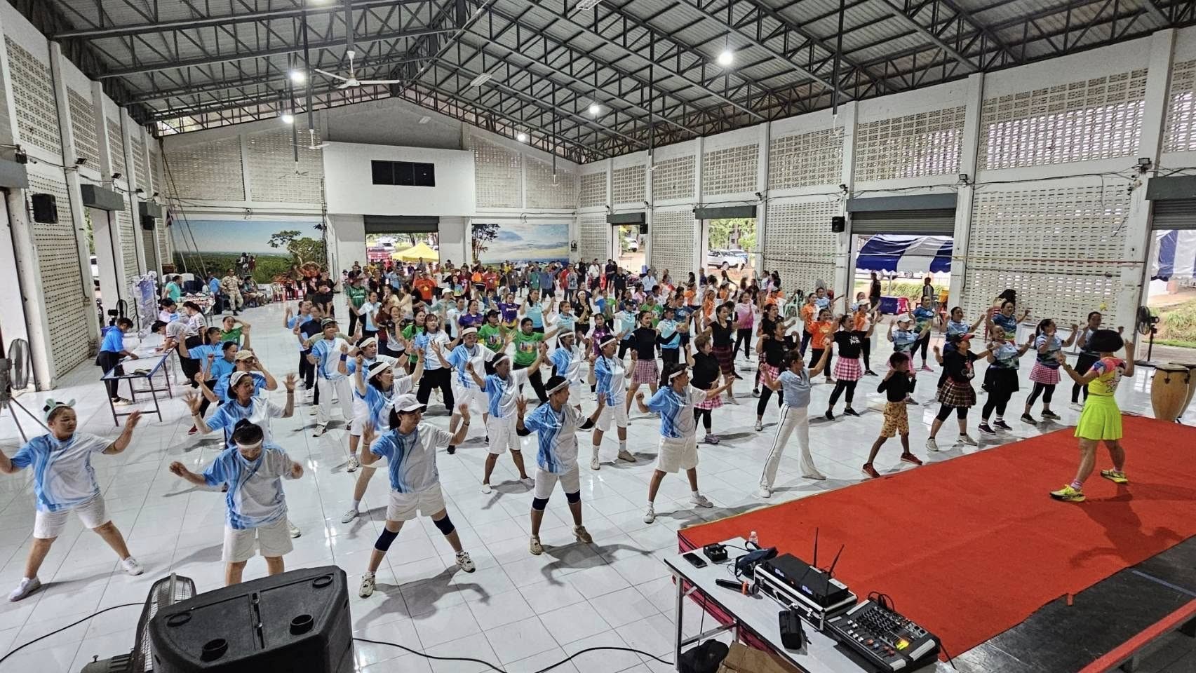 🫎พช.เขาสวนกวาง : ร่วมกิจกรรมโครงการส่งเสริมการกีฬาเพื่อพัฒนาชาติไทยในพระบรมราชูปถัมภ์ 
