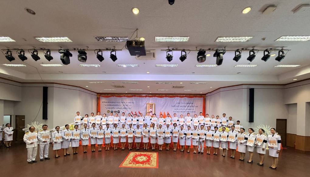 🫎 พช.เขาสวนกวาง : ร่วมพิธีมอบลายผ้าพระราชทาน “ลายขอสมเด็จฯ - เจ้าฟ้าฯ” และ “ลายบุปผาบรมราชินีนาถ” สืบสานภูมิปัญญาผ้าไทยสู่สากล