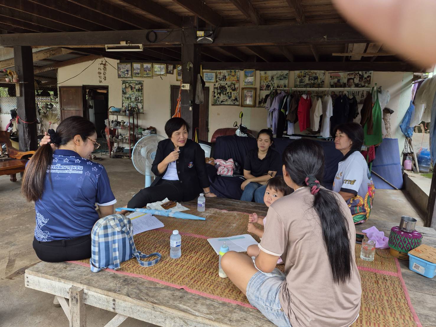 🫎พช.เขาสวนกวาง : ลงพื้นที่ติดตามการดำเนินงานกองทุนแก้ไขปัญหาความยากจน (กข.คจ.) บ้านนาโพธิ์ ม.7 ต.นางิ้ว 