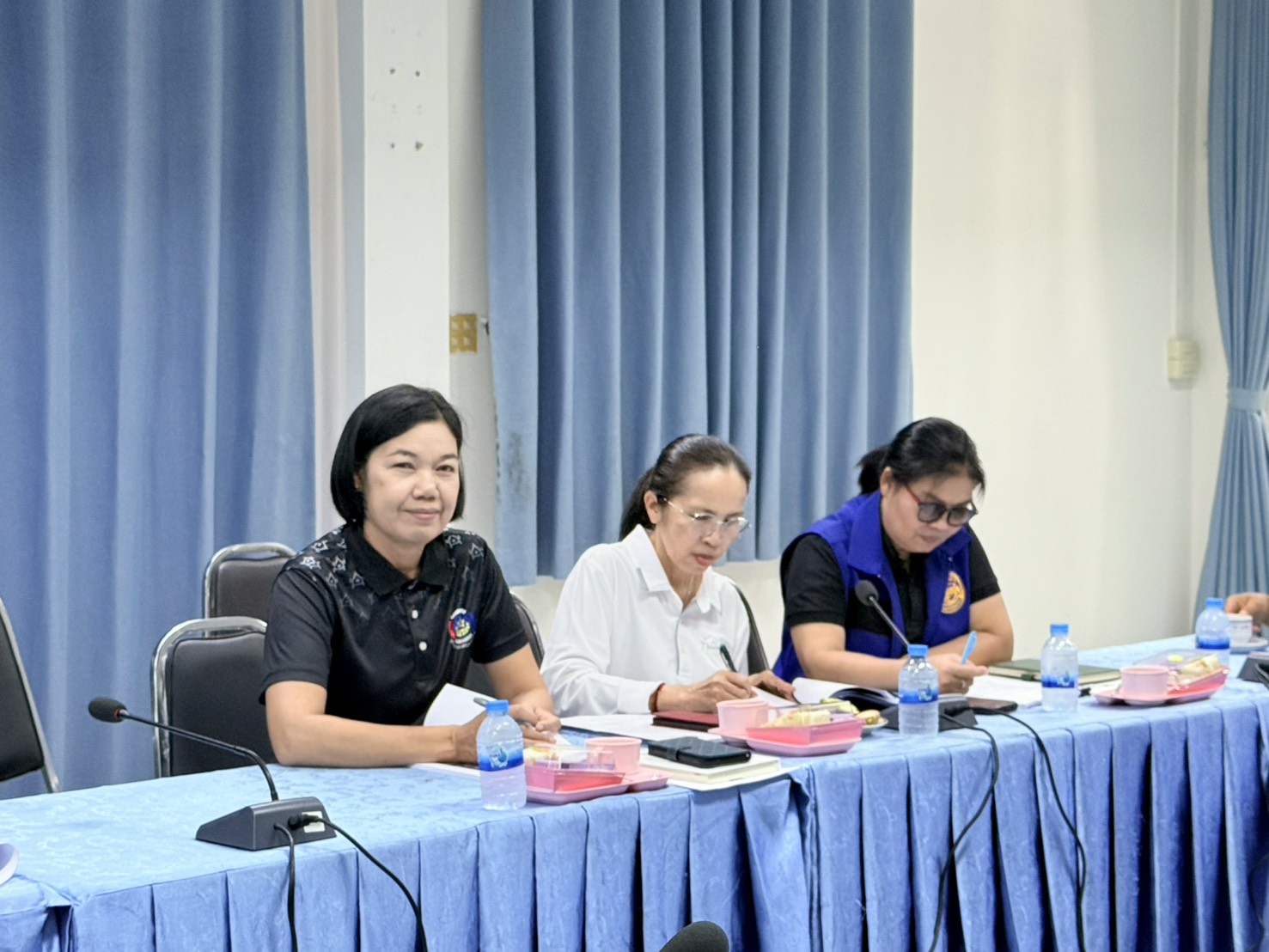 🫎 พช.เขาสวนกวาง : ร่วมประชุมพิจารณาให้ความช่วยเหลือประชาชนที่ได้รับผลกระทบจากเหตุเพลิงไหม้
